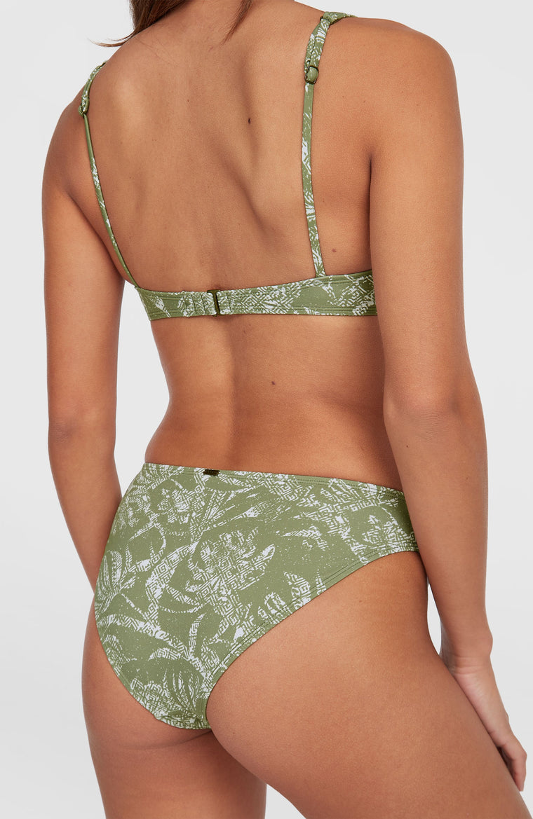 Rita Bikinihose | Green Textured Jungle Rita Bikinihose | Green Textured Jungle