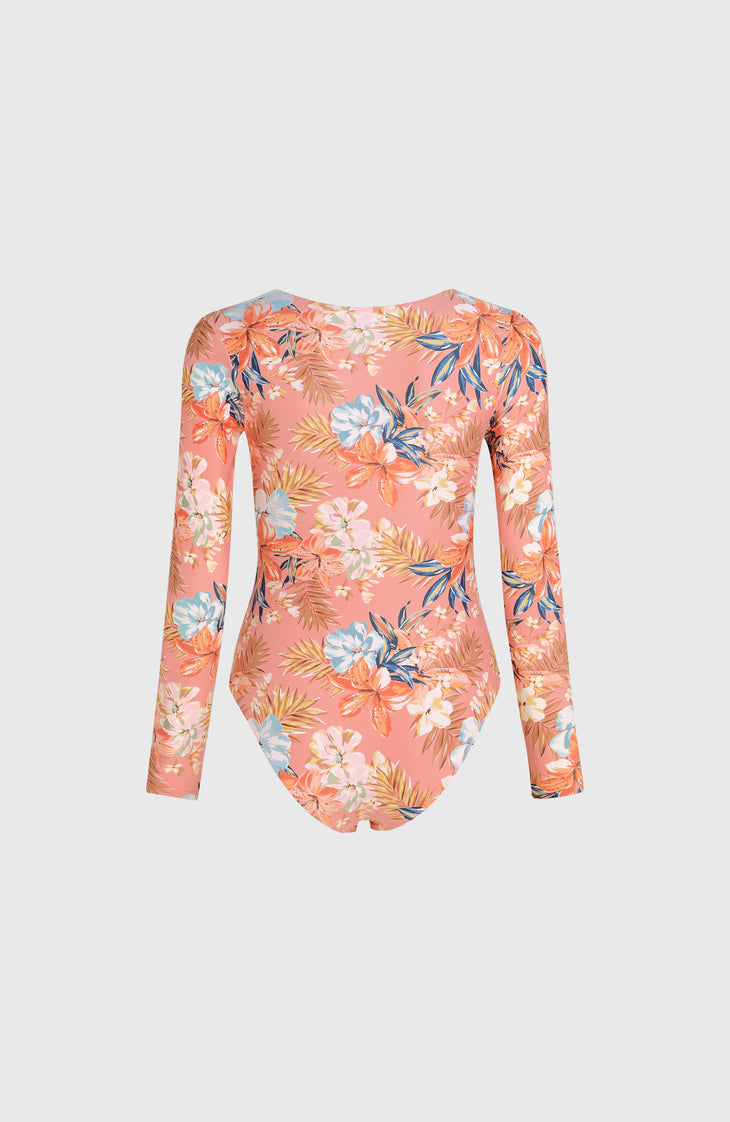 Punta Tropical Key West Badeanzug | Canyon Clay Flower AOP