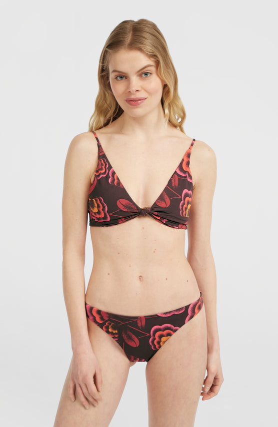 O'Riginals Pismo Flamenco Bikini-Set | Brown Originals Flower