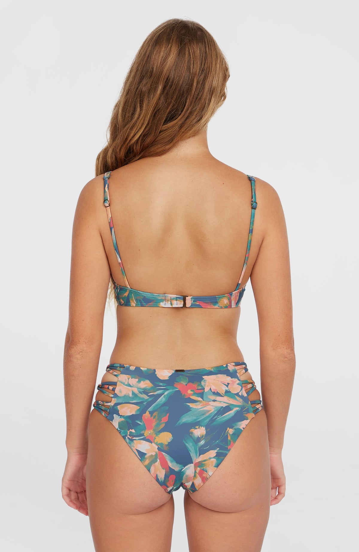 Elsie Bikini-Oberteil mit Bügeln | Blue Painted Tropics