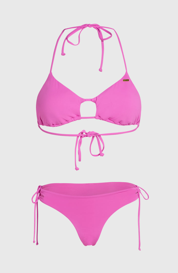 3X Schnelltrocknendes Madrid Jensen Bikini-Set | Electric Fuschia