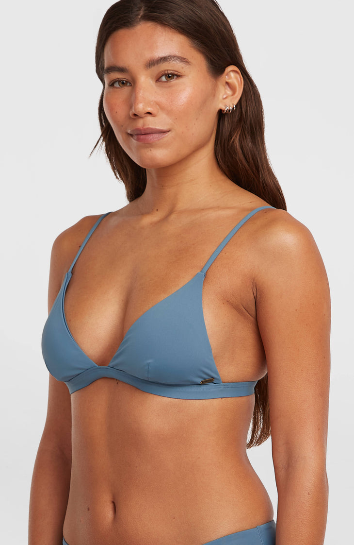 Seaside Tri Bikini-Oberteil | Copen Blue