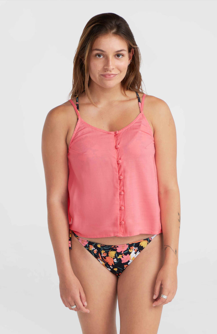 Tiare Woven Tanktop | Perfectly Pink Tiare Woven Tanktop | Perfectly Pink