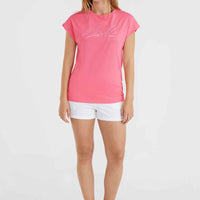Essentials O'Neill Signature T-Shirt | Perfectly Pink