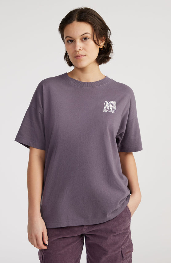 Lockeres Surf Heroes T-Shirt | Mauve Miracle