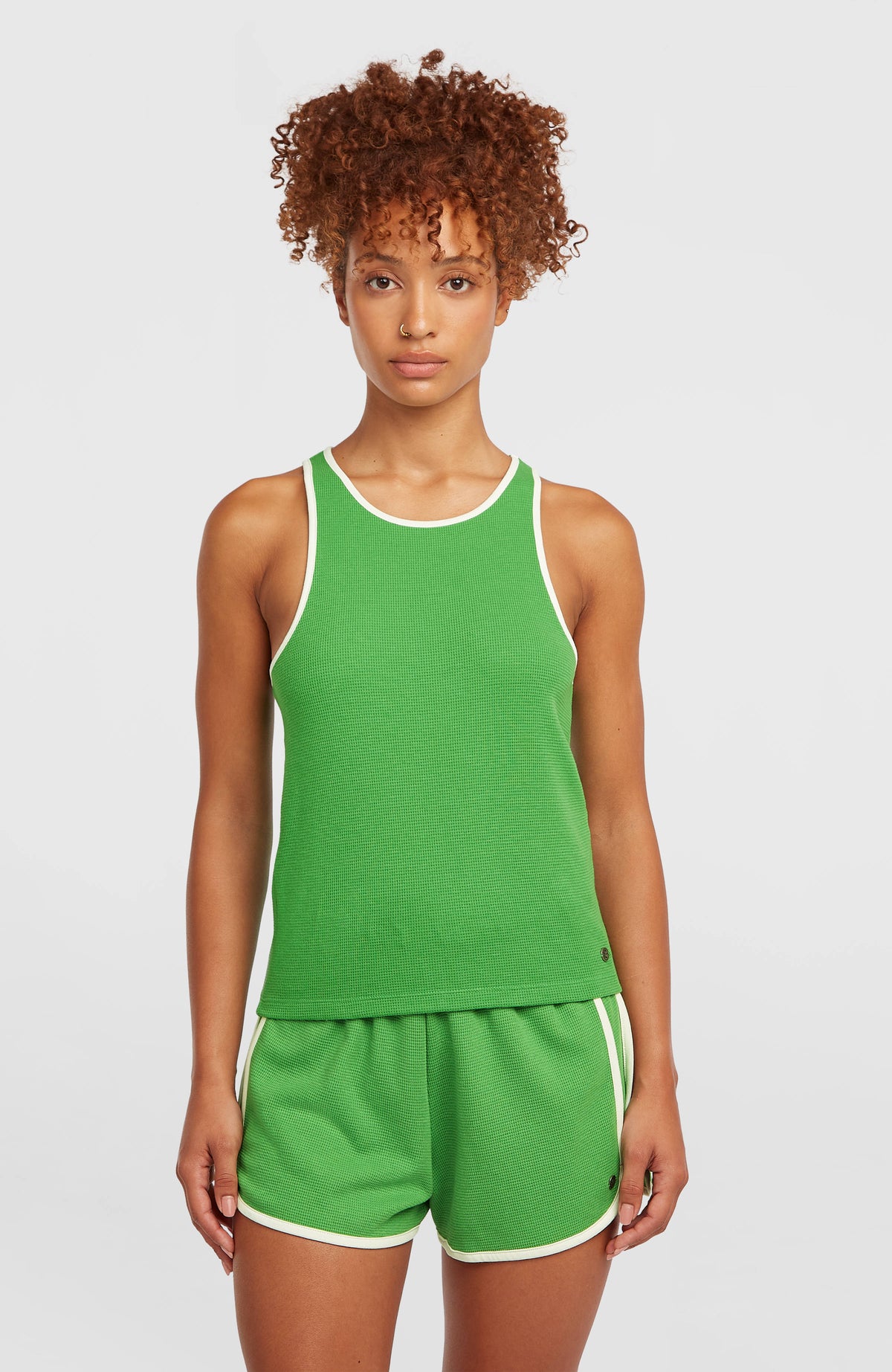 O'Riginals Waffel-Tanktop | Grass