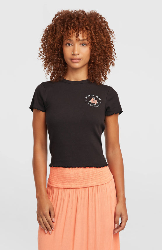 O'Neill Rib T-Shirt | Black Out