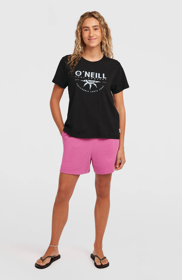 Front Print T-Shirt | Black Out