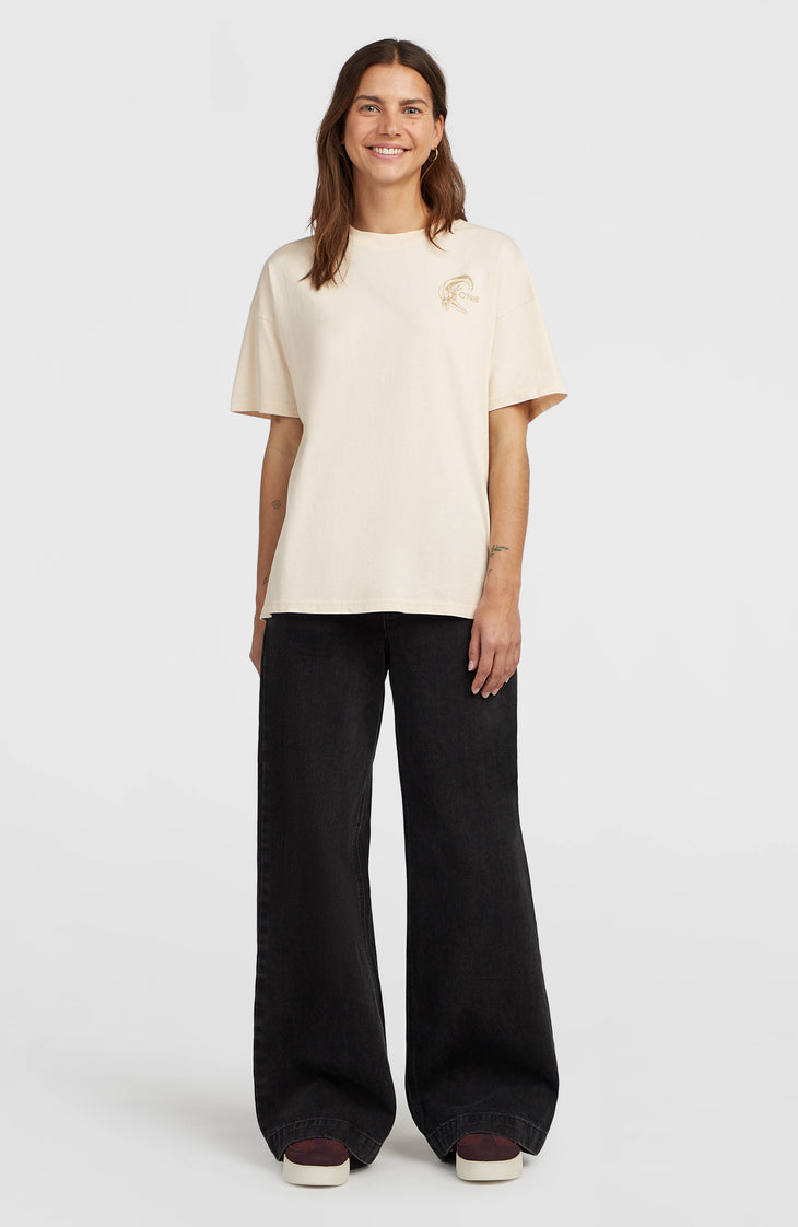 O'Riginals Back-Print T-Shirt | Linen White