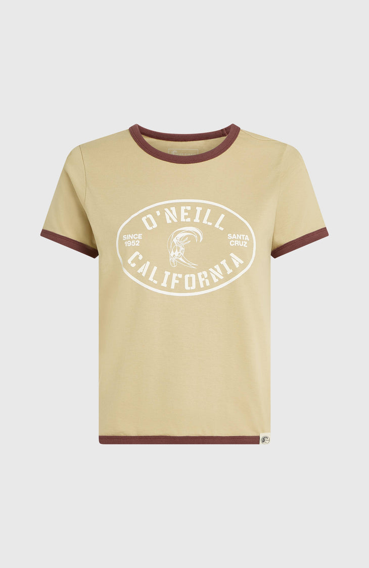 O'Riginals Front Print T-Shirt | Olive Blush