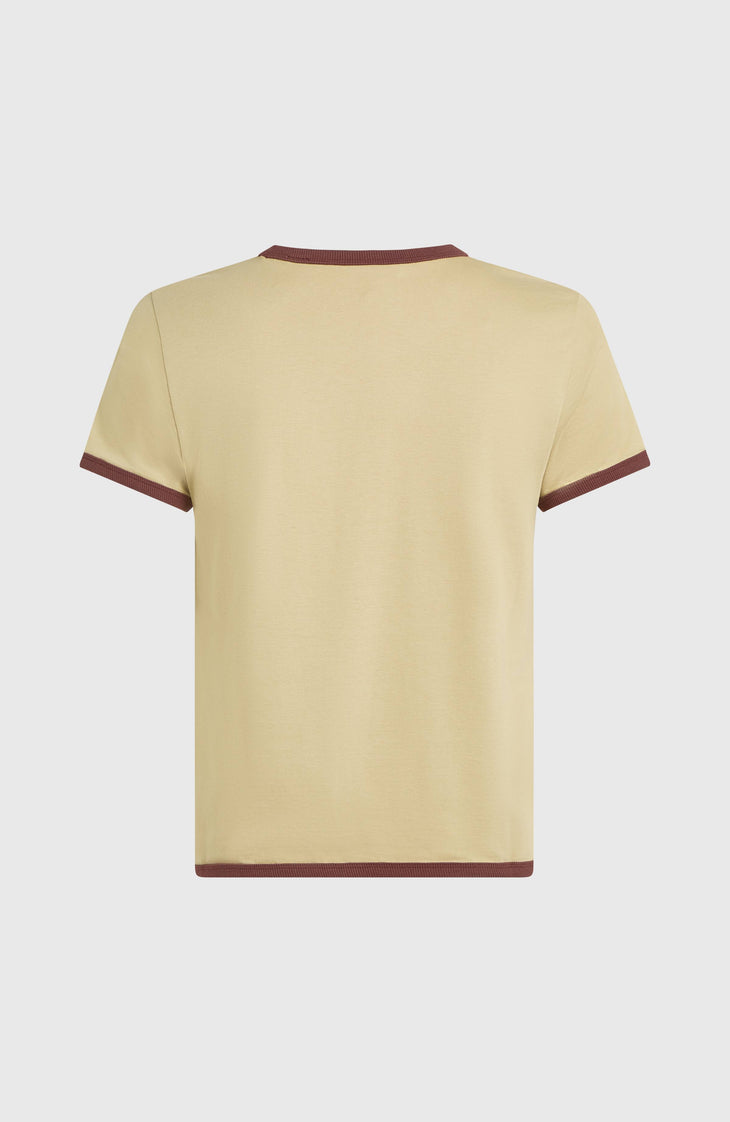 O'Riginals Front Print T-Shirt | Olive Blush