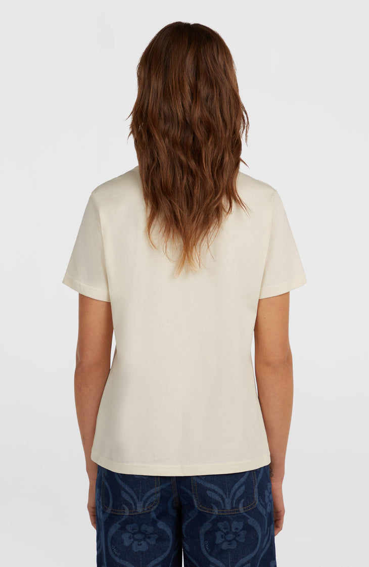 O'Riginals Badge T-Shirt | Linen White