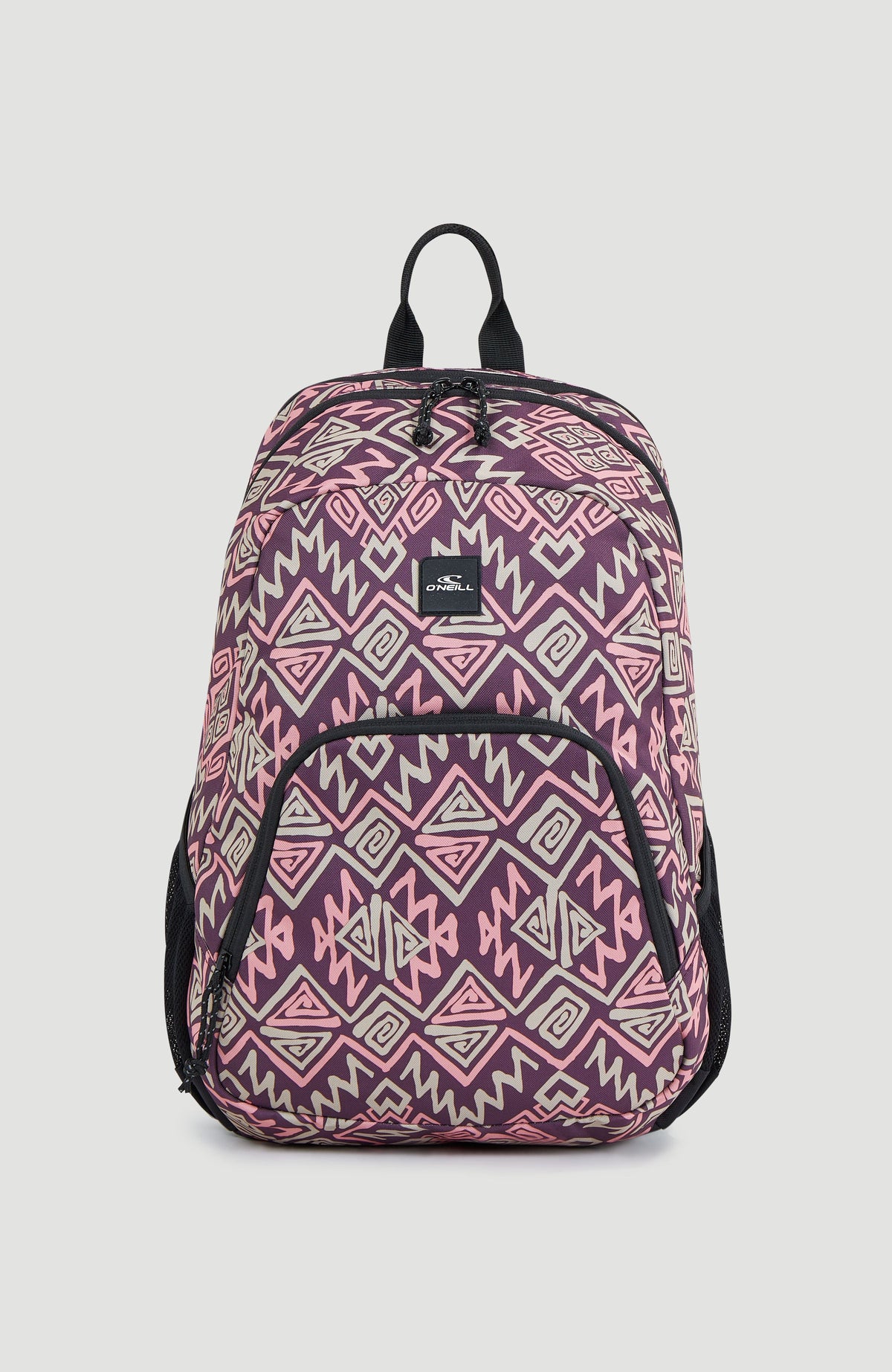 Wedge Rucksack | Purple Retro Ikat