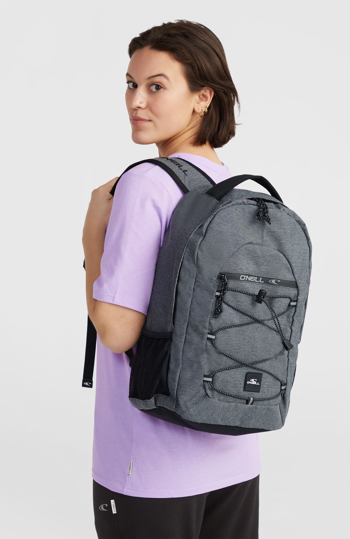 Kleiner Boarder Rucksack | Dark Grey Melee