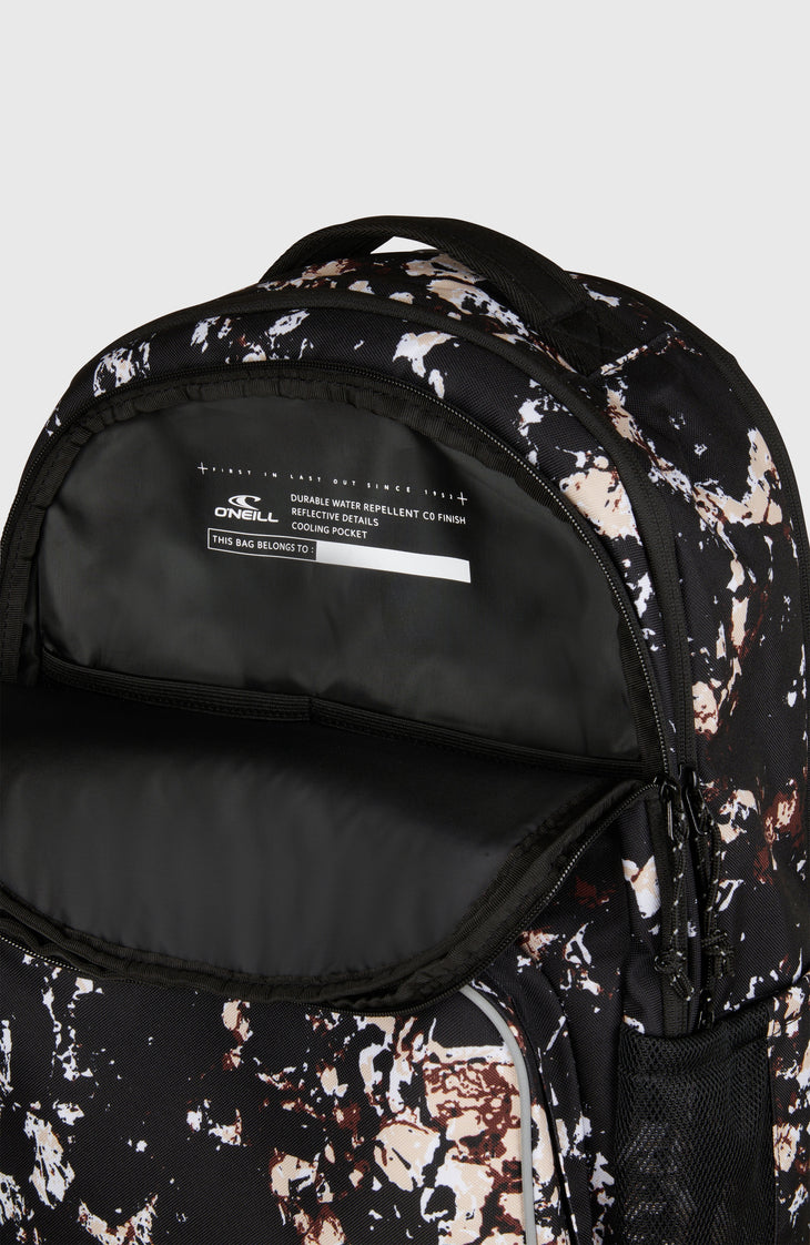 President Rucksack | Black/Beige Quarry