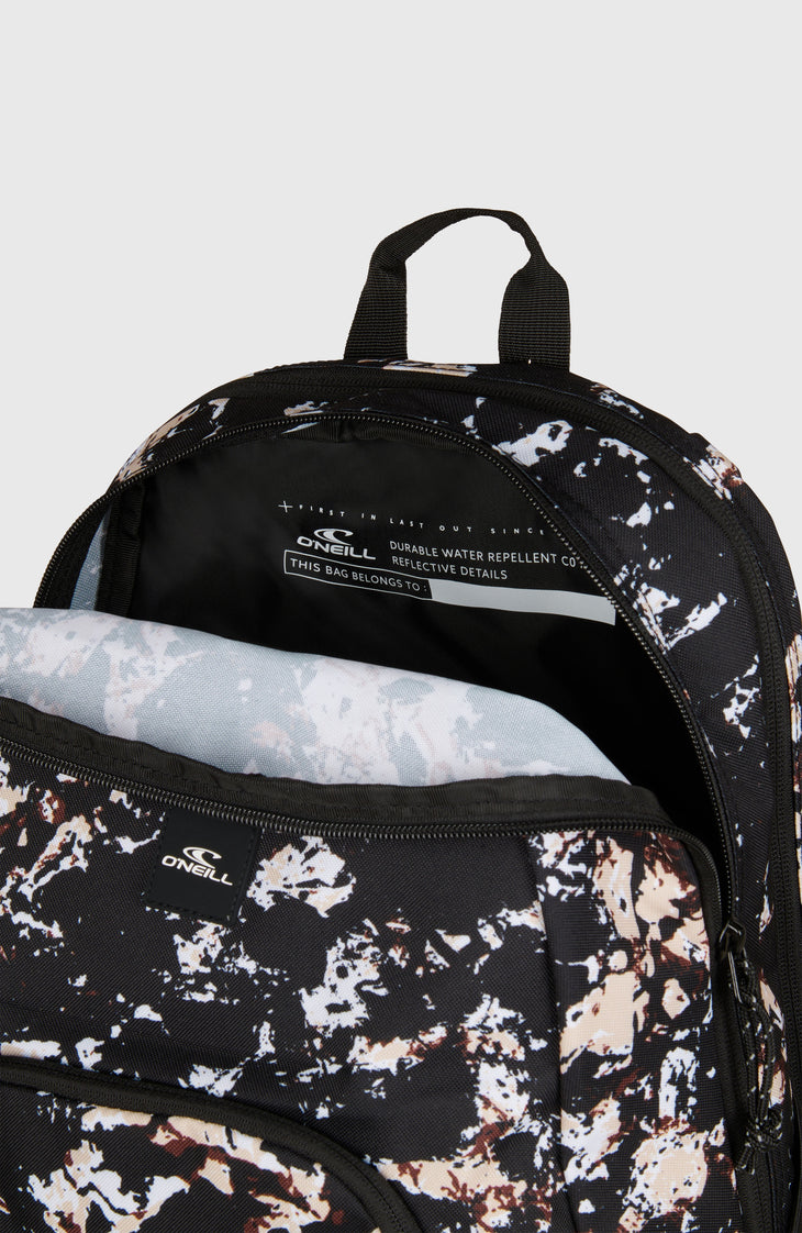 Wedge Rucksack | Black/Beige Quarry