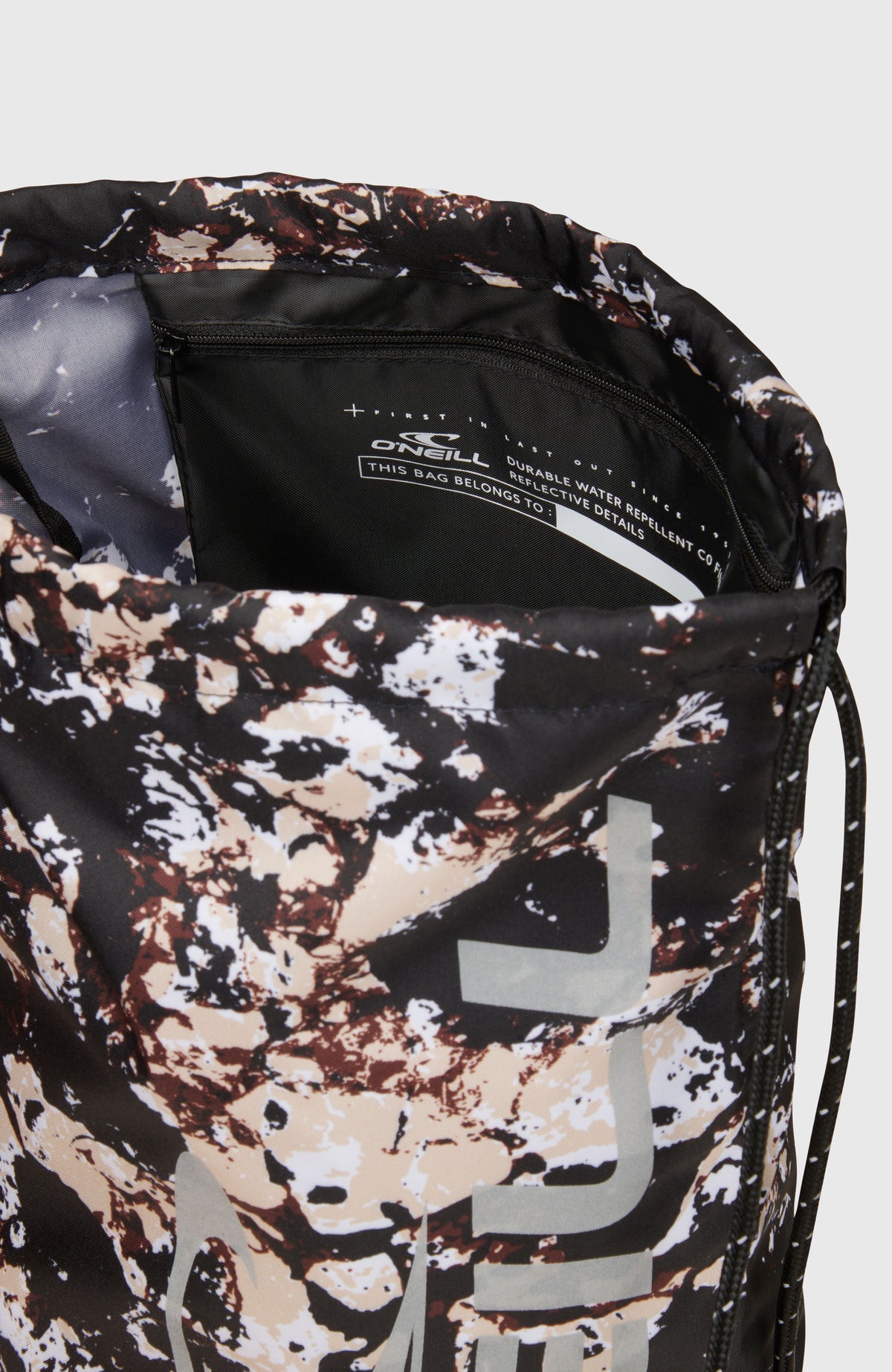 Turnbeutel | Black/Beige Quarry