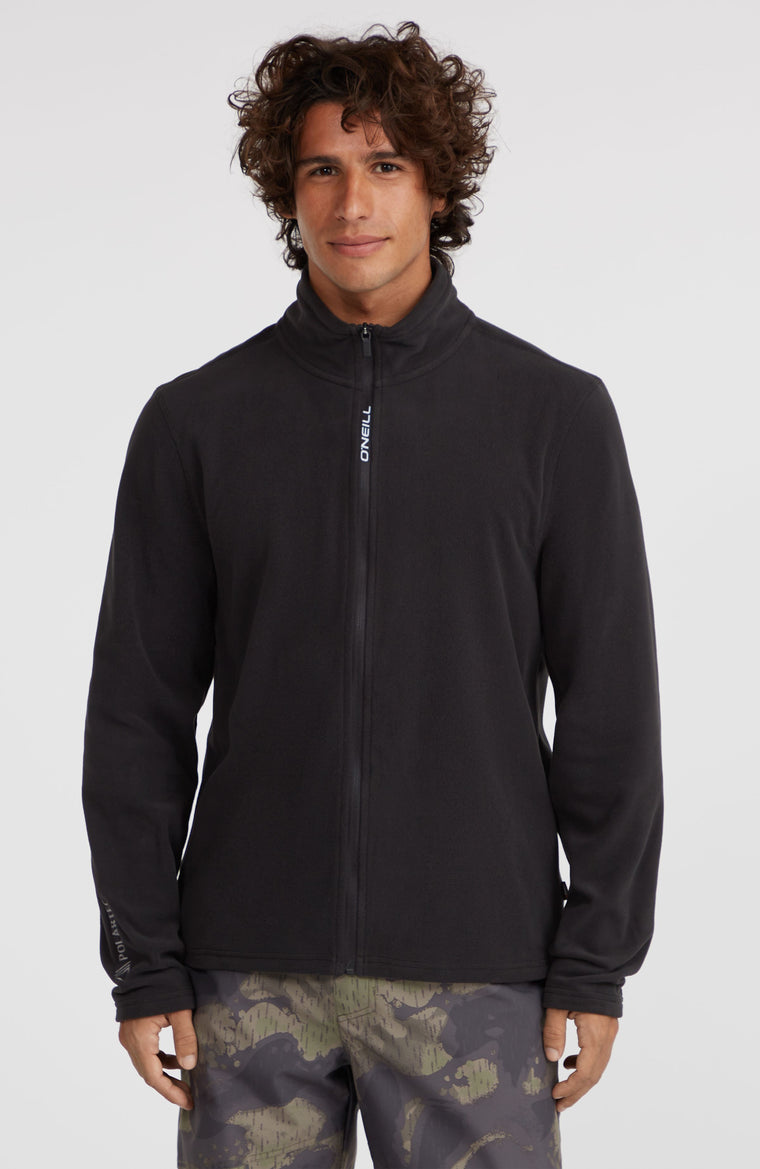 Jack's Polartec® 100 Fleecejacke mit Reißverschluss | Black Out Jack's Polartec® 100 Fleecejacke mit Reißverschluss | Black Out