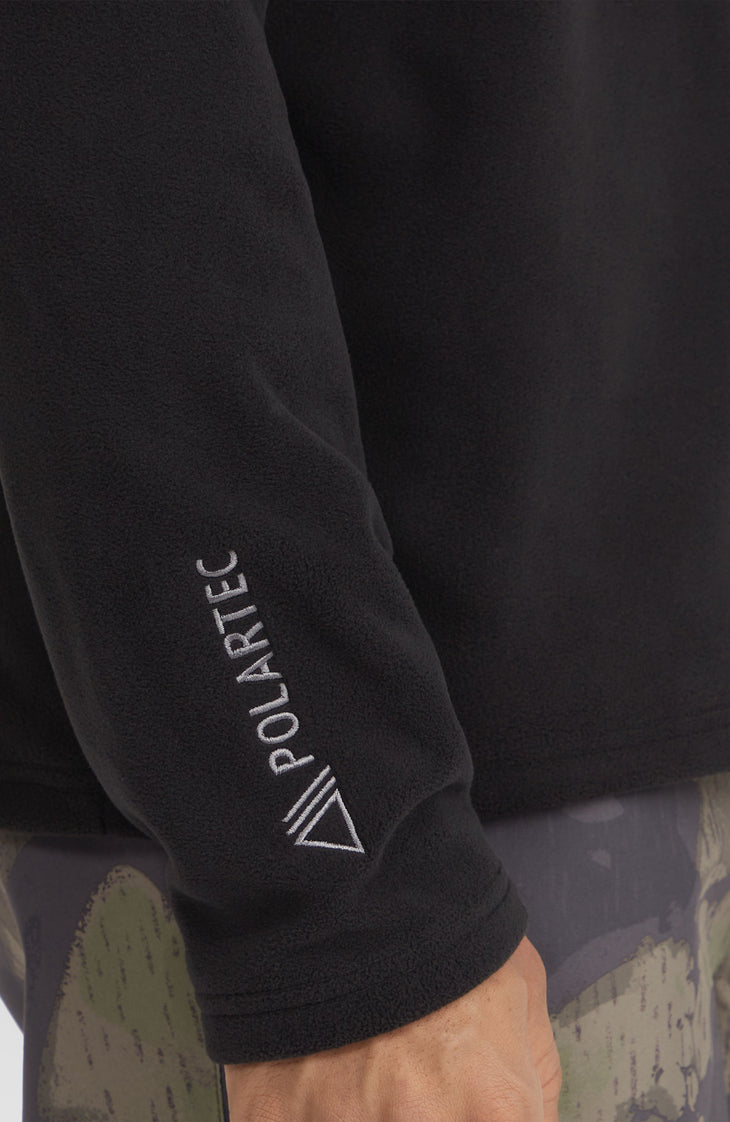 Jack's Polartec® 100 Fleecejacke mit Reißverschluss | Black Out