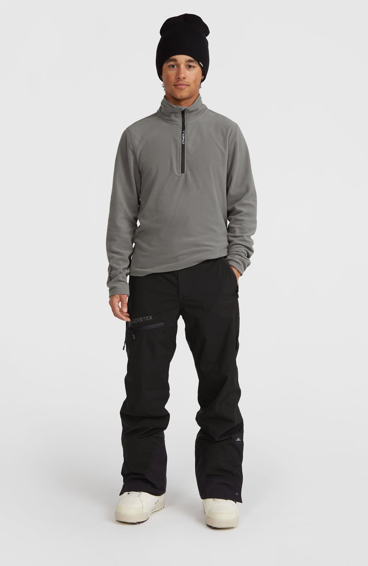 Jack's Polartec® 100 Fleecepullover mit Halbreißverschluss | Flint Stone