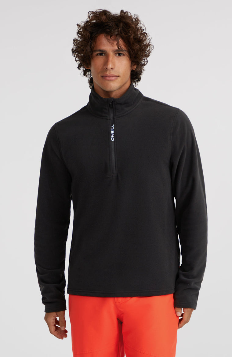 Jack's Polartec® 100 Fleecepullover mit Halbreißverschluss | Black Out Jack's Polartec® 100 Fleecepullover mit Halbreißverschluss | Black Out
