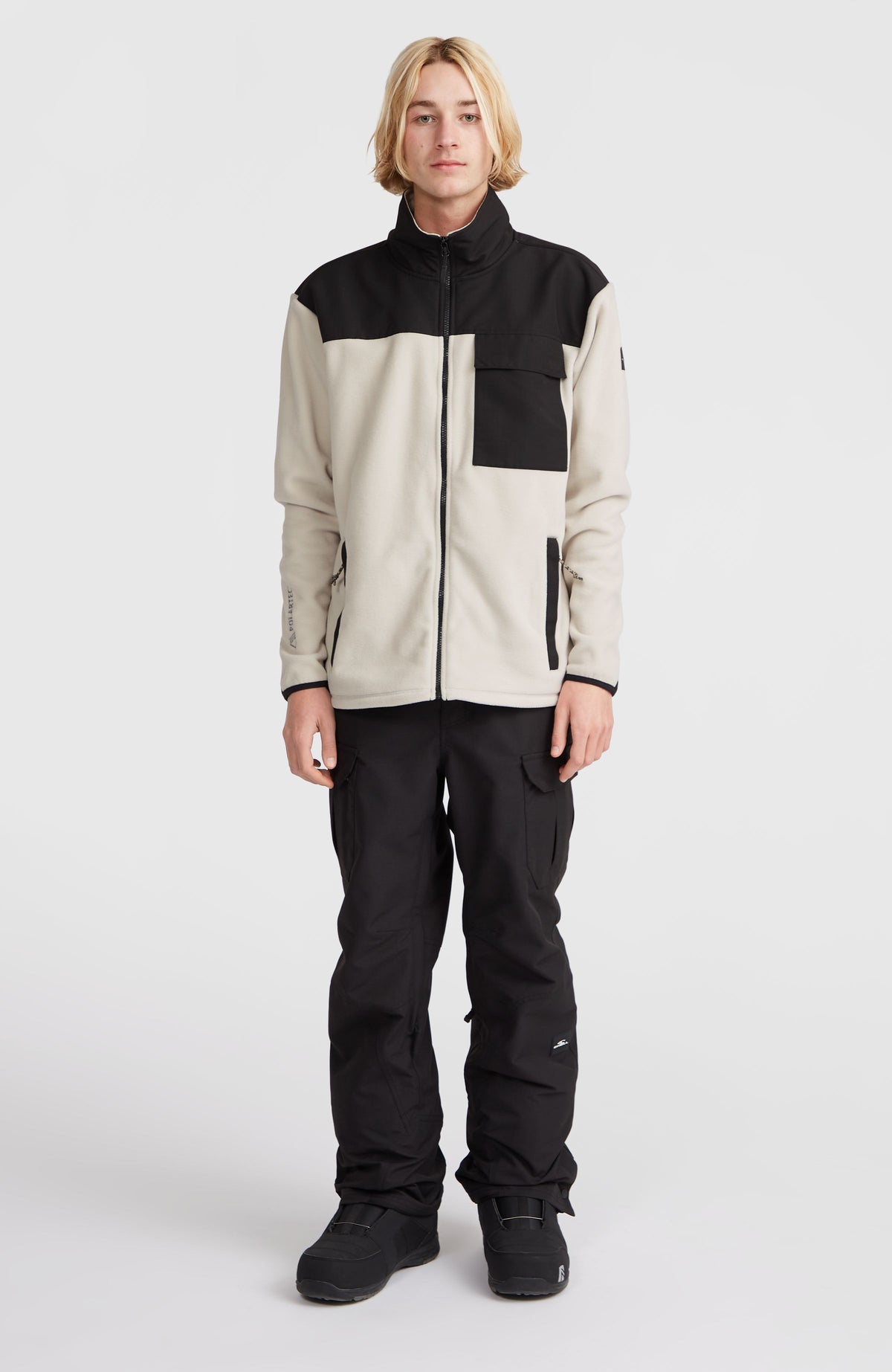 Utility Polartec® 200 Fleecejacke mit Reißverschluss | Atmosphere Colour Block