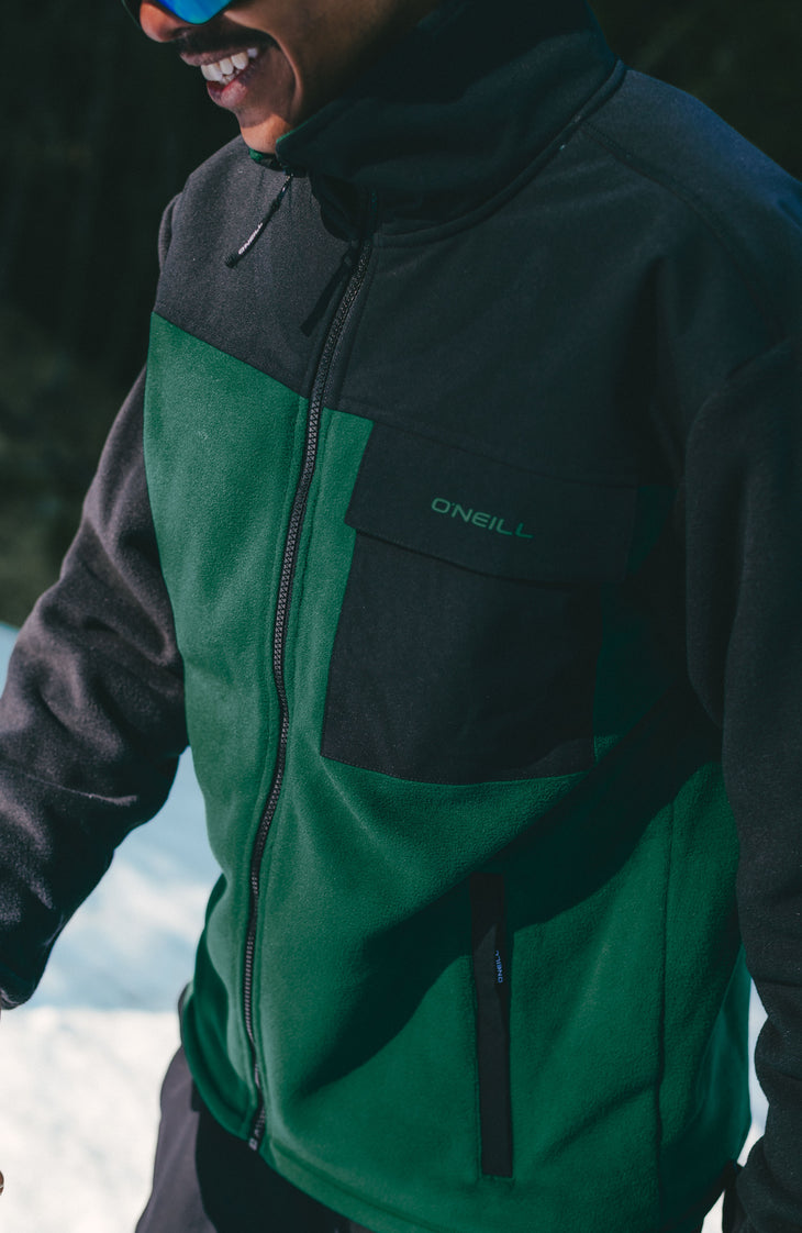 FWC'Peak Polartec® Fleecejacke | Emerald Envy Colour Block