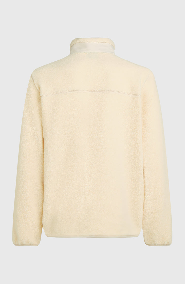 Flauschige Must-Have Fleecejacke mit Reißverschluss | Macaron