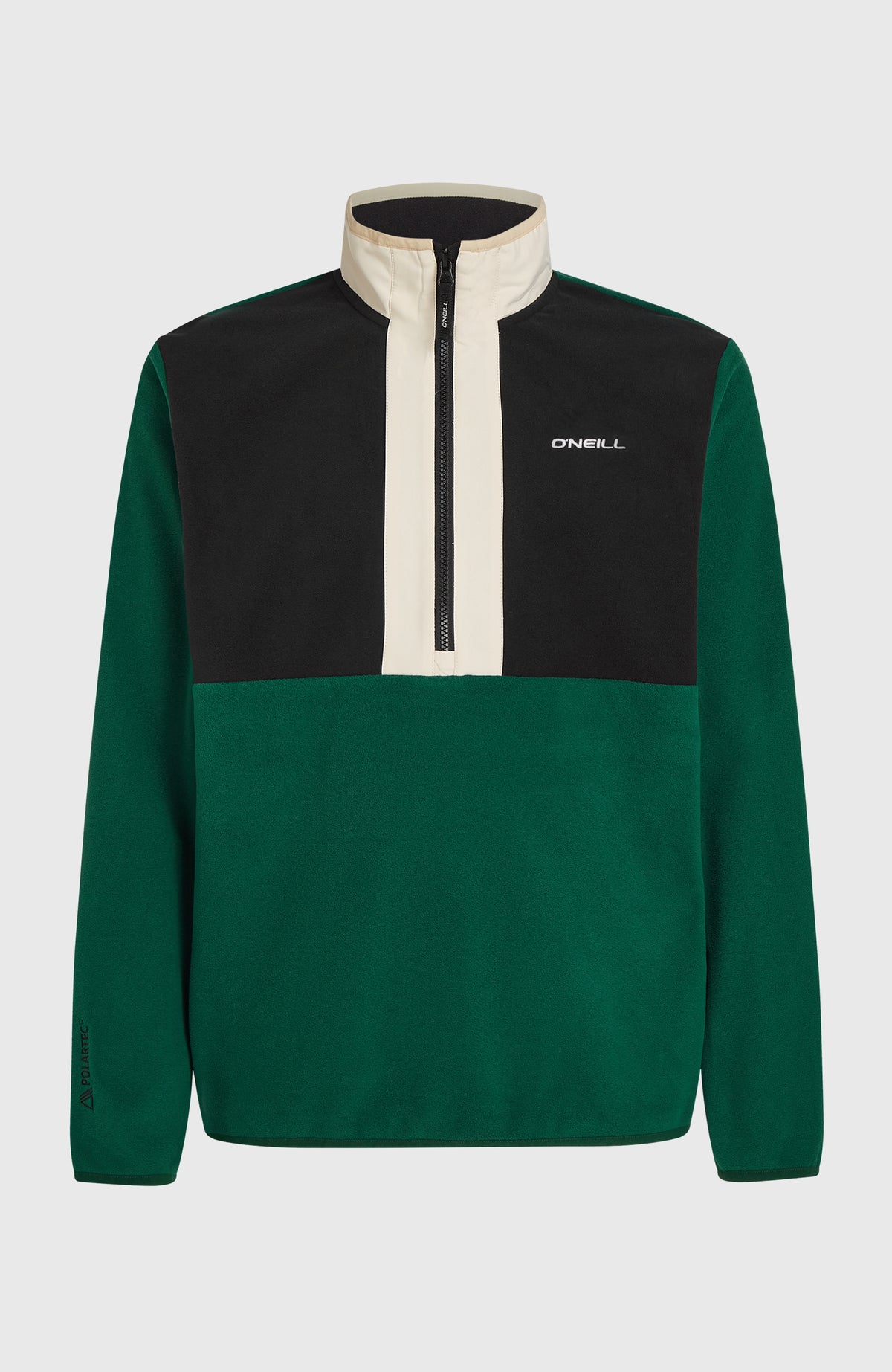 FWC'Cruz Triple Polartec® Fleecepullover für Herren in Schwarz-Mix, Produktansicht freigestellt von vorne