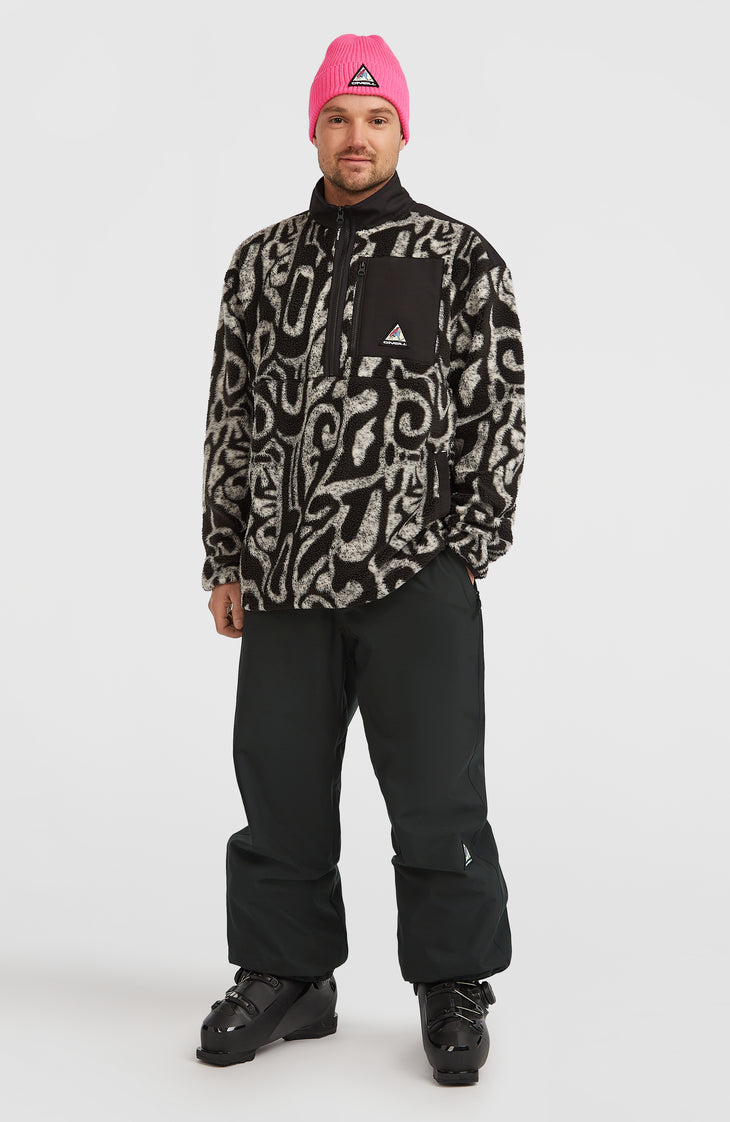 FWC'Play Hyperfleece Pullover | Black/White Legacy