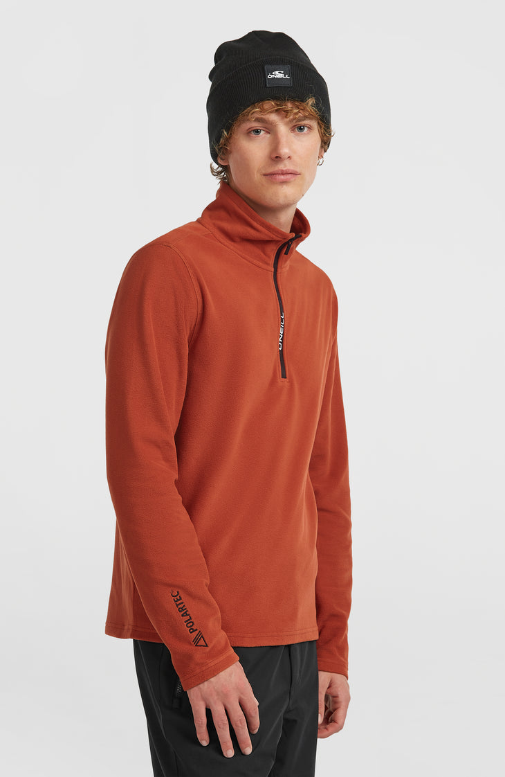 FWC'Cruz Jack's Polartec® Fleecepullover mit Halbreißverschluss | Bonfire