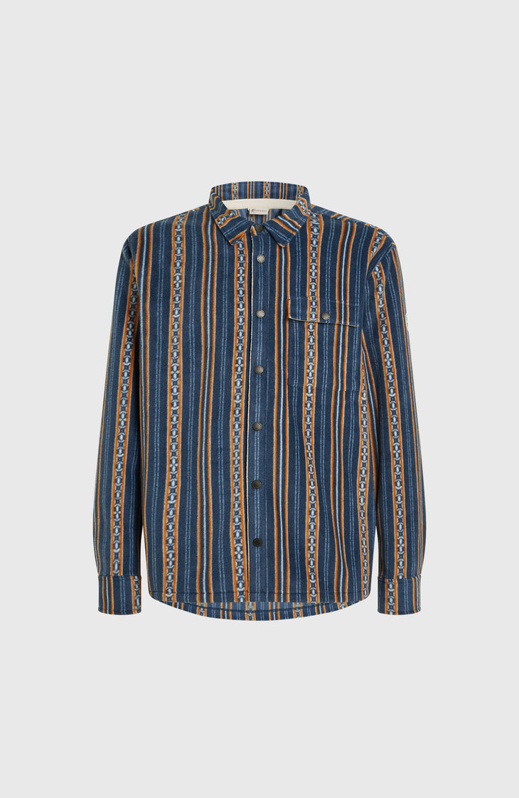O'Riginals Superfleece Hemd | Blue Originals Jstripe