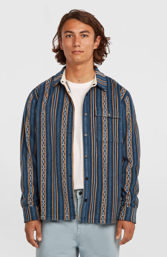 O'Riginals Superfleece Hemd | Blue Originals Jstripe