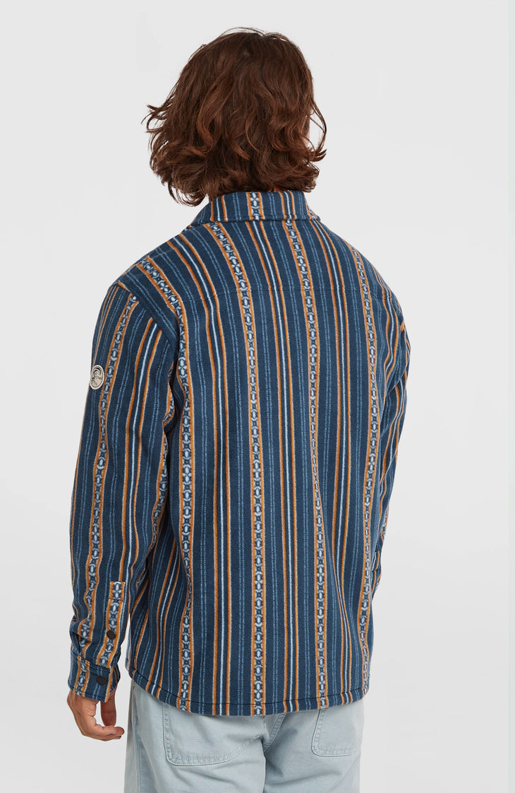 O'Riginals Superfleece Hemd | Blue Originals Jstripe