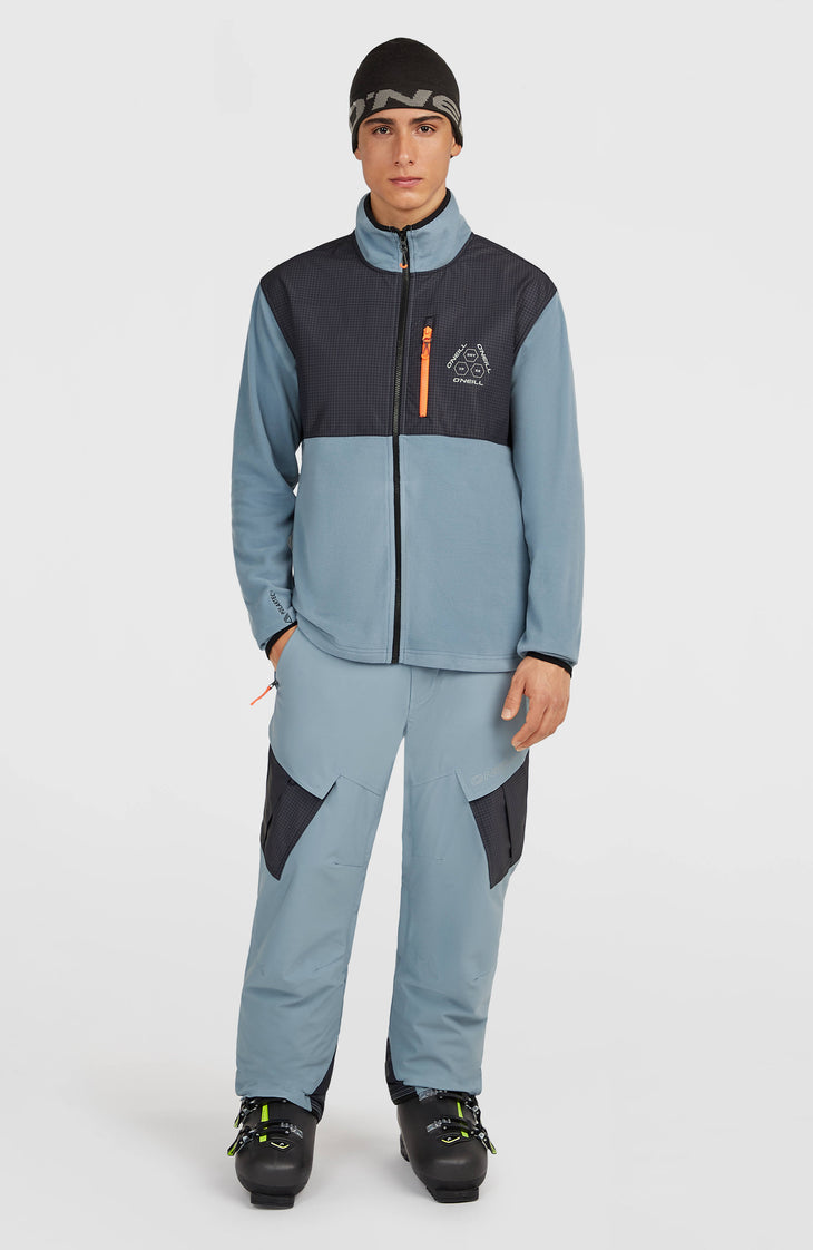 FWC'Peak Polartec® Hyperfleece-Jacke mit Reißverschluss | Murky Water Colour Block