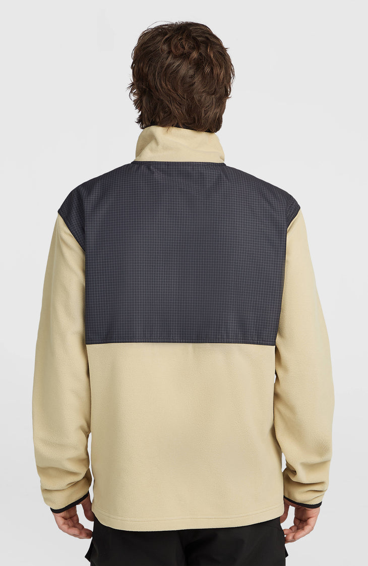 FWC'Peak Polartec® Hyperfleece-Jacke mit Reißverschluss | Olive Blush Colour Block