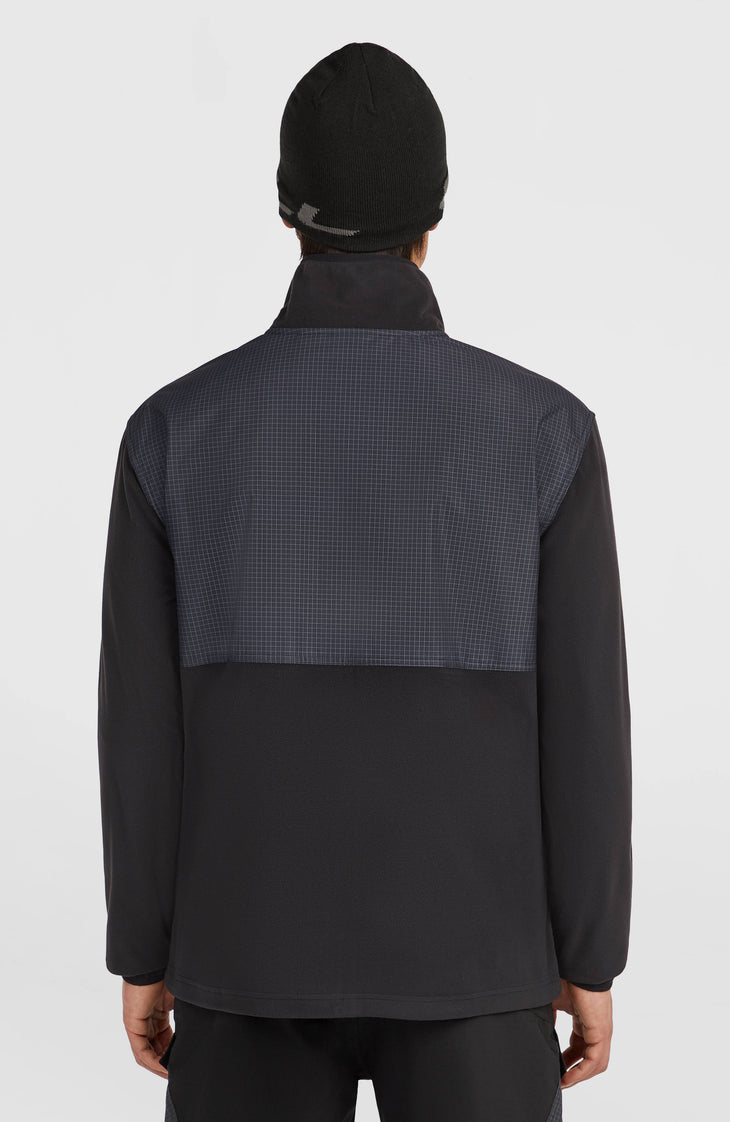 FWC'Peak Polartec® Hyperfleece-Jacke mit Reißverschluss | Black Out Colour Block