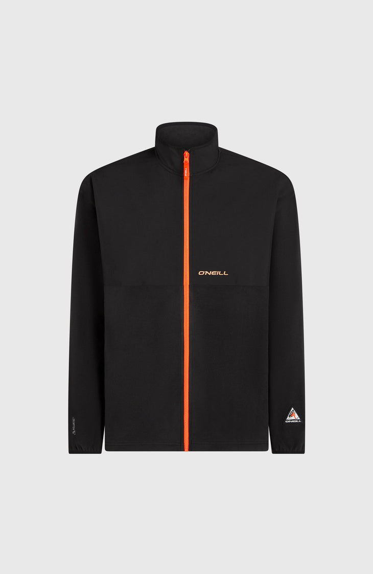 FWC'Play Polartec® Hyperfleece-Jacke mit Reißverschluss | Black Out