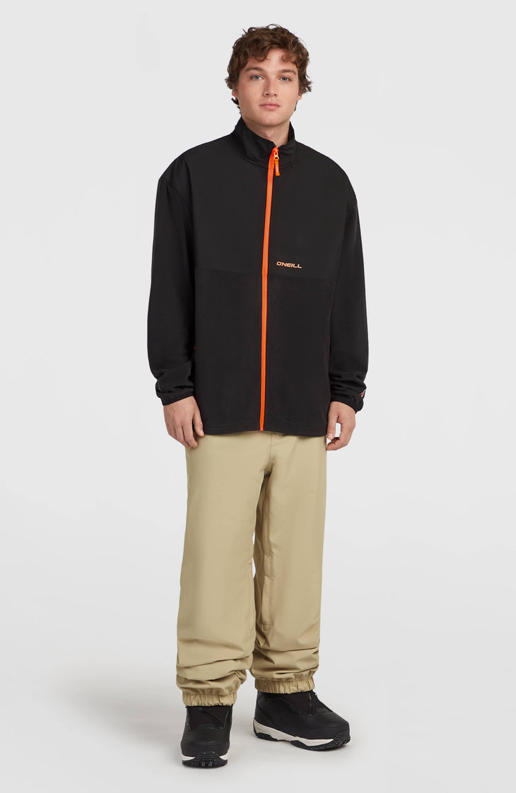FWC'Play Polartec® Hyperfleece-Jacke mit Reißverschluss | Black Out