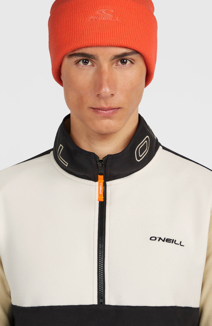 FWC'Cruz Triple Polartec® Fleecepullover mit Halbreißverschluss | Linen White Colour Block