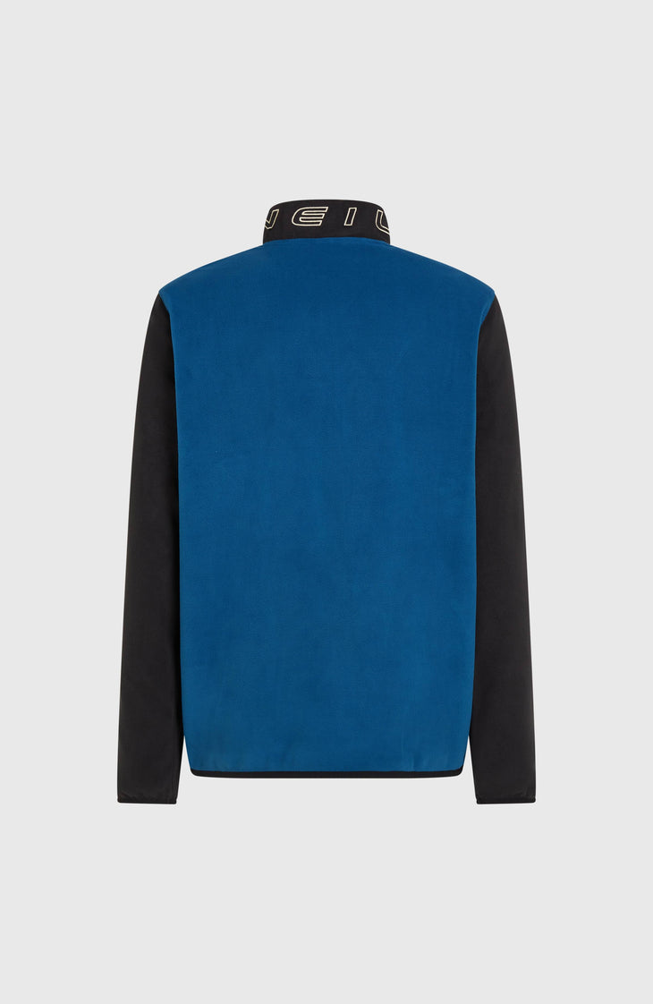 FWC'Cruz Triple Polartec® Fleecepullover mit Halbreißverschluss | Regal Blue Colour Block