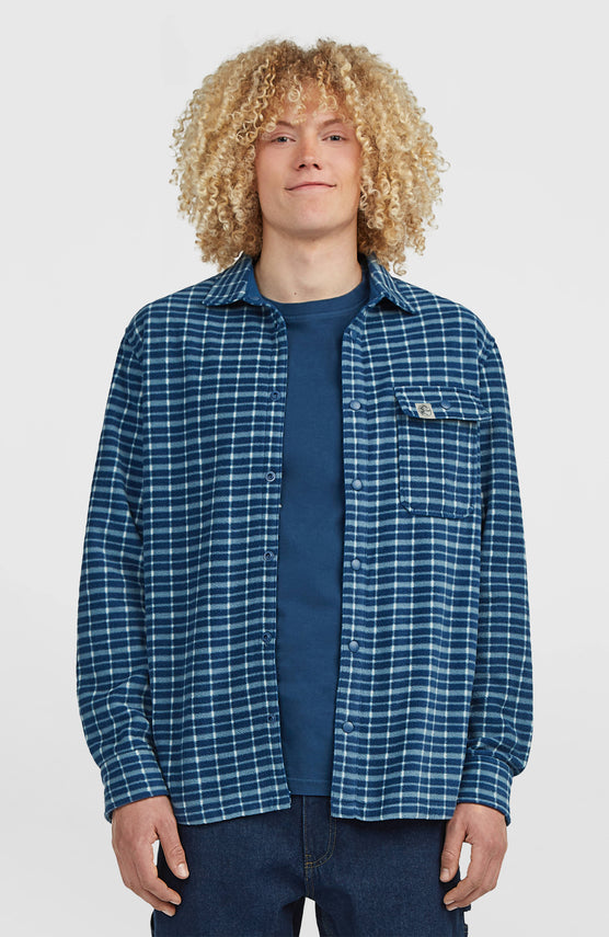 O'Riginals Superfleece Hemd | Blue Heritage Checks