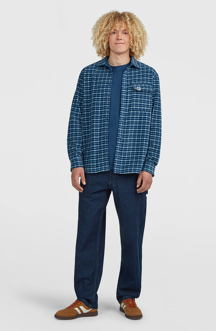 O'Riginals Superfleece Hemd | Blue Heritage Checks