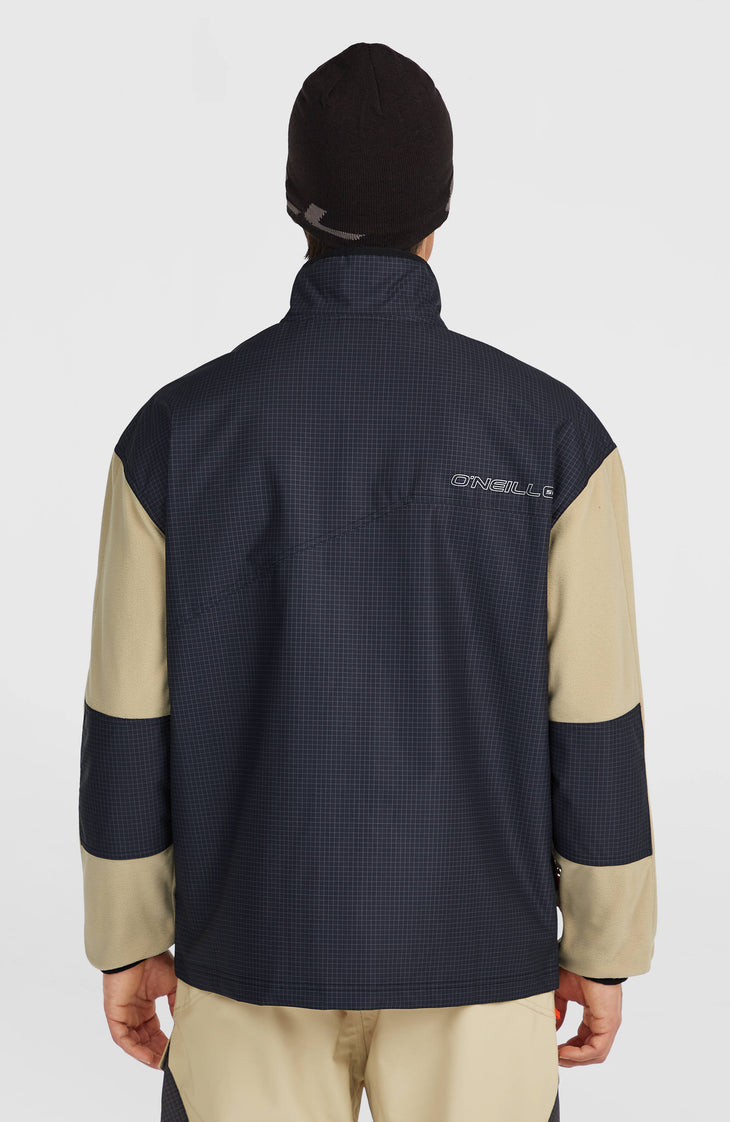 FWC'Peak Polartec® Fire Hyperfleece-Jacke mit Reißverschluss | Olive Blush Colour Block