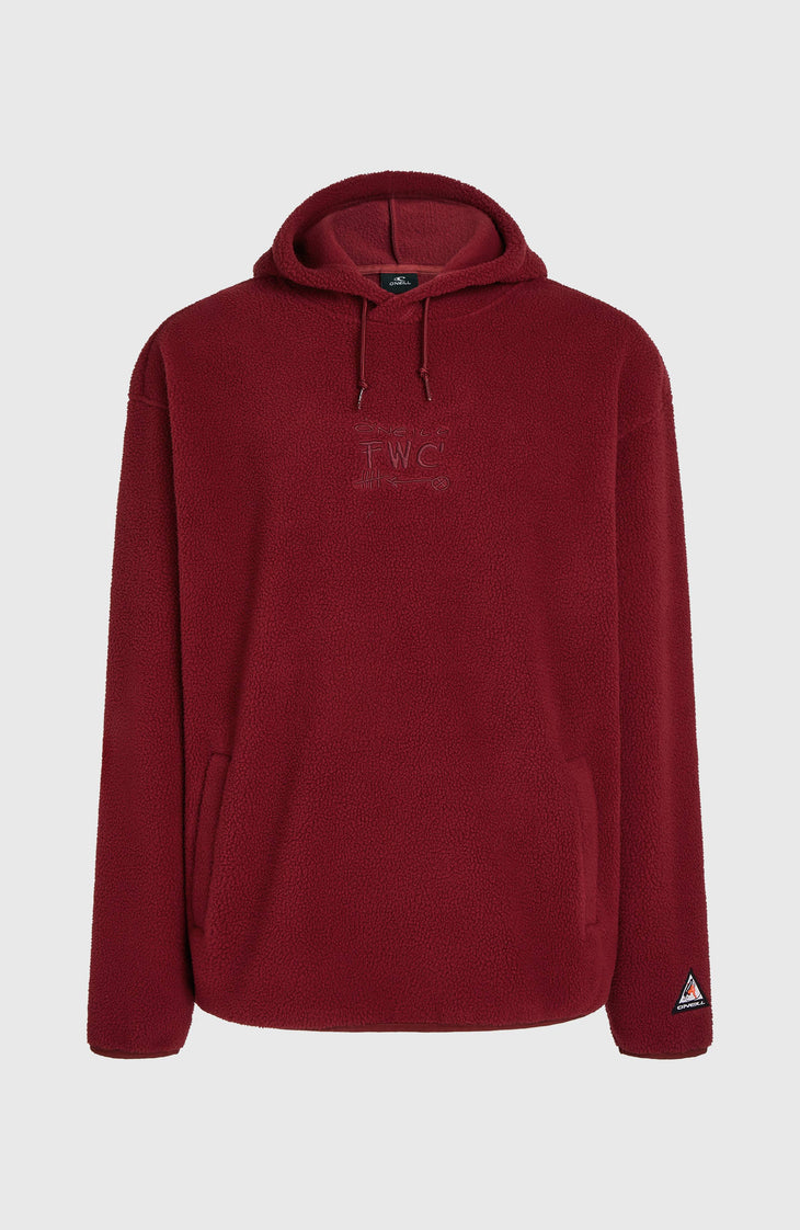 Flauschiger FWC'Play Fleece-Hoodie | Tamarillo
