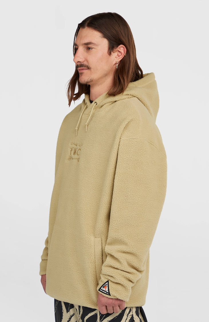 Flauschiger FWC'Play Fleece-Hoodie | Olive Blush