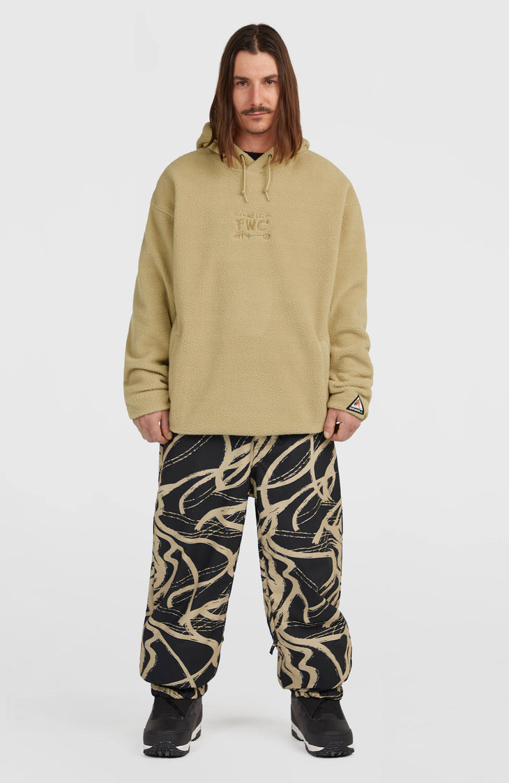 Flauschiger FWC'Play Fleece-Hoodie | Olive Blush