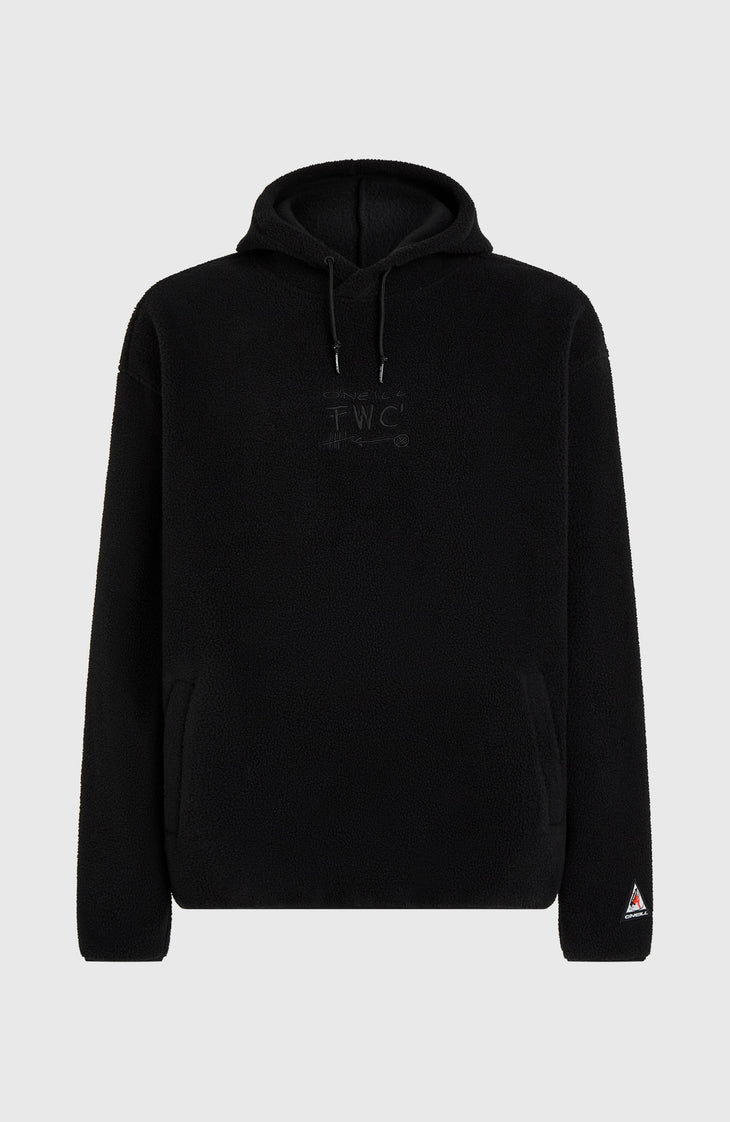 Flauschiger FWC'Play Fleece-Hoodie | Black Out
