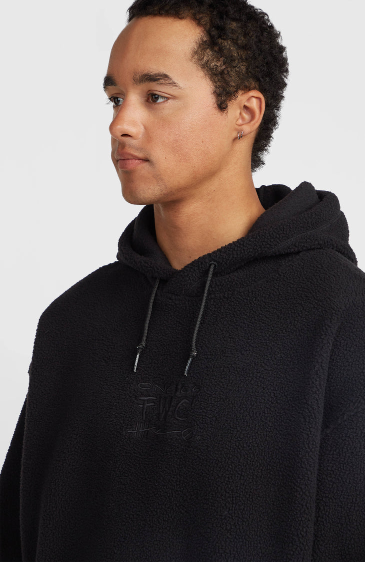 Flauschiger FWC'Play Fleece-Hoodie | Black Out