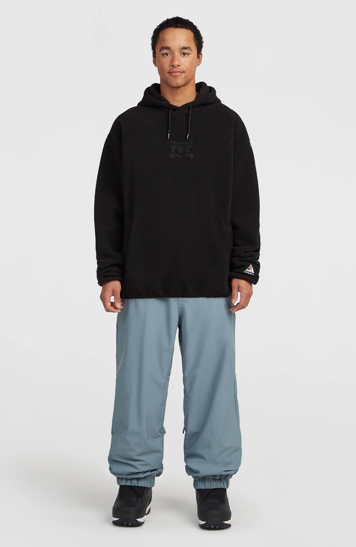 Flauschiger FWC'Play Fleece-Hoodie | Black Out